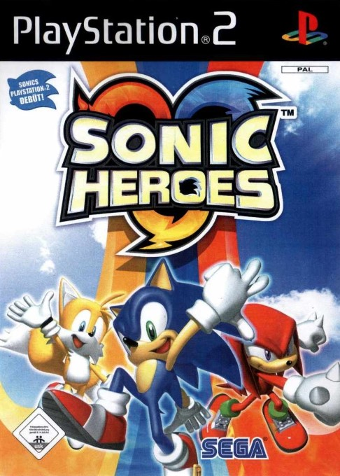 Jaquette de Sonic Heroes