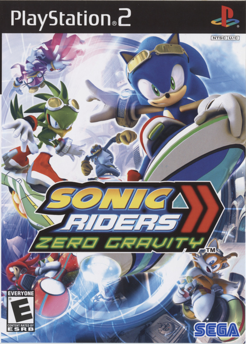 Jaquette de Sonic Riders : Zero Gravity