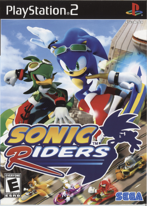 Jaquette de Sonic Riders
