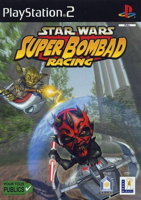 Jaquette de Star Wars : Super Bombad Racing