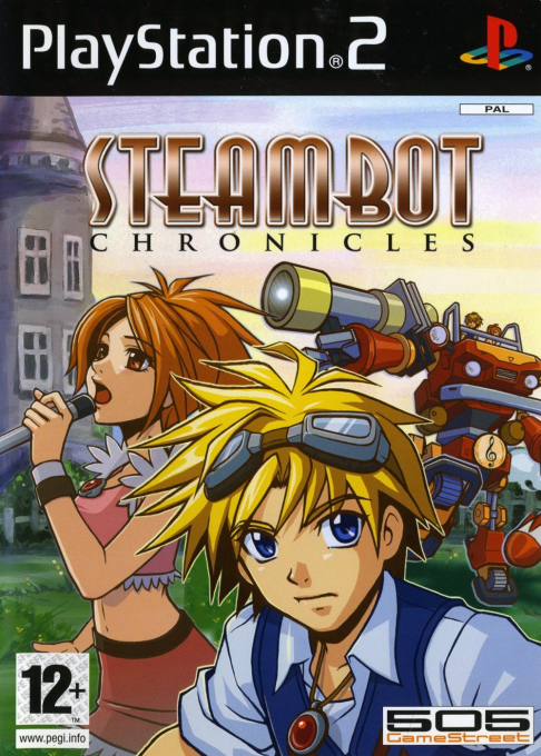 Jaquette de Steambot Chronicles