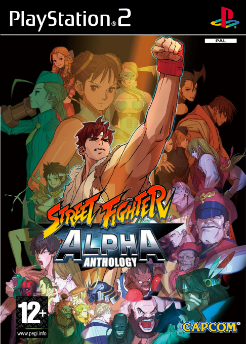 Jaquette de Street Fighter Alpha Anthology