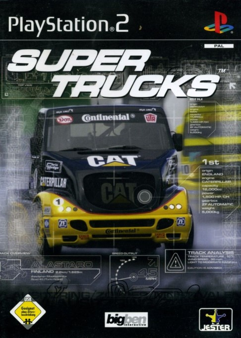Jaquette de Super Trucks