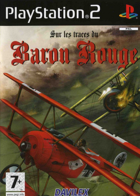 Jaquette de Sur les Traces du Baron Rouge