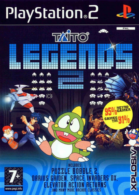 Jaquette de Taito Legends 2
