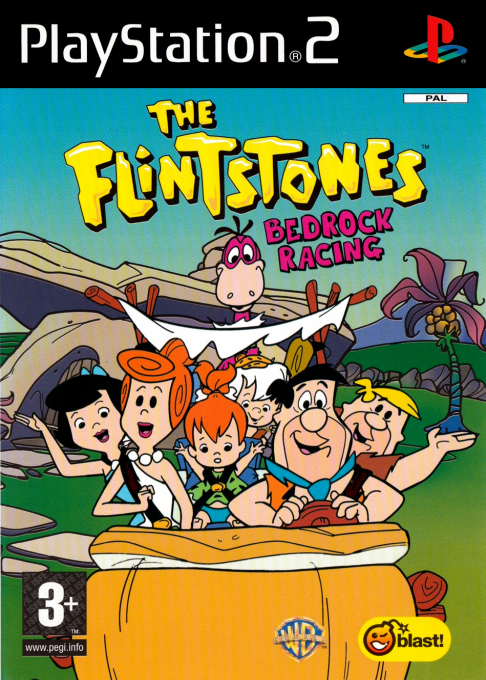 Jaquette de The Flintstones : Bedrock Racing