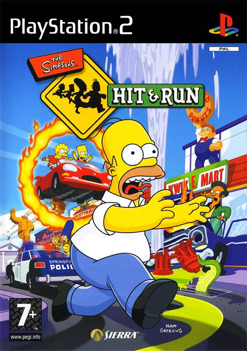 Jaquette de The Simpsons : Hit & Run