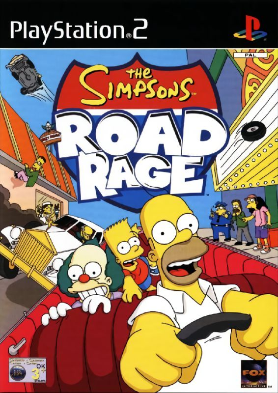 Jaquette de The Simpsons : Road Rage