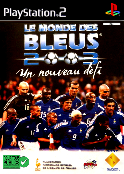 Jaquette de Le Monde des Bleus 2003 : Un Nouveau Defi