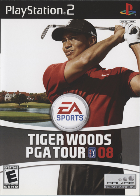 Jaquette de Tiger Woods PGA Tour 08