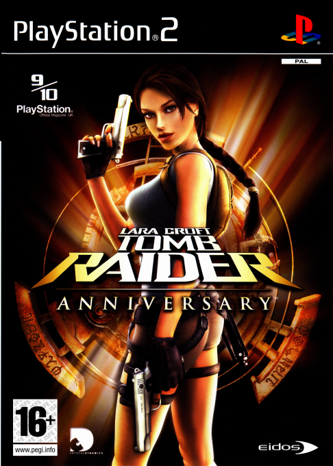 Jaquette de Lara Croft Tomb Raider : Anniversary
