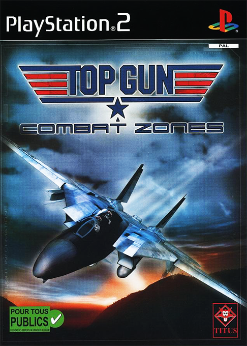 Jaquette de Top Gun : Combat Zones