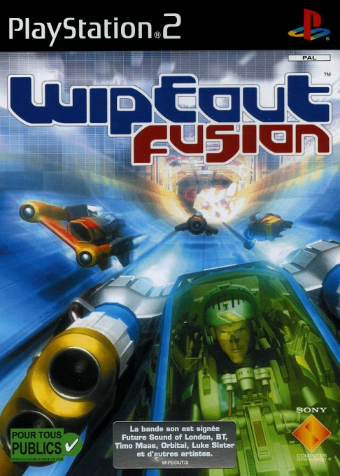 Jaquette de WipEout Fusion
