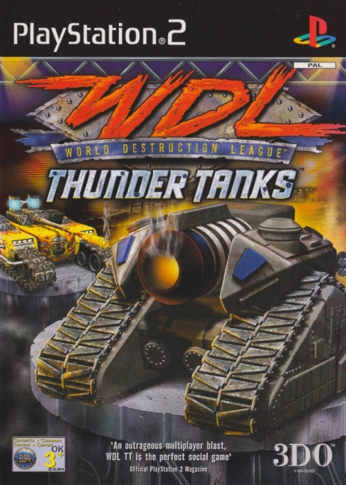Jaquette de World Destruction League : Thunder Tanks