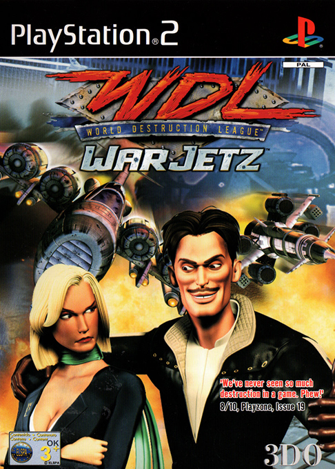 Jaquette de World Destruction League : WarJetz