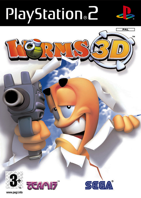 Jaquette de Worms 3D