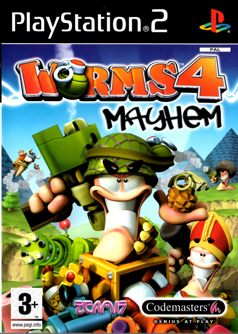 Jaquette de Worms 4 : Mayhem