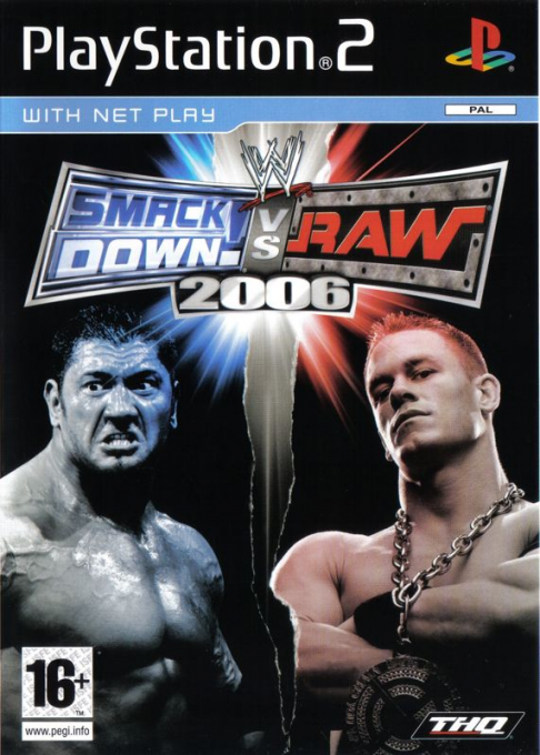 Jaquette de WWE SmackDown! vs. Raw 2006