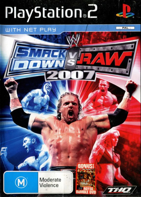 Jaquette de WWE SmackDown vs. Raw 2007