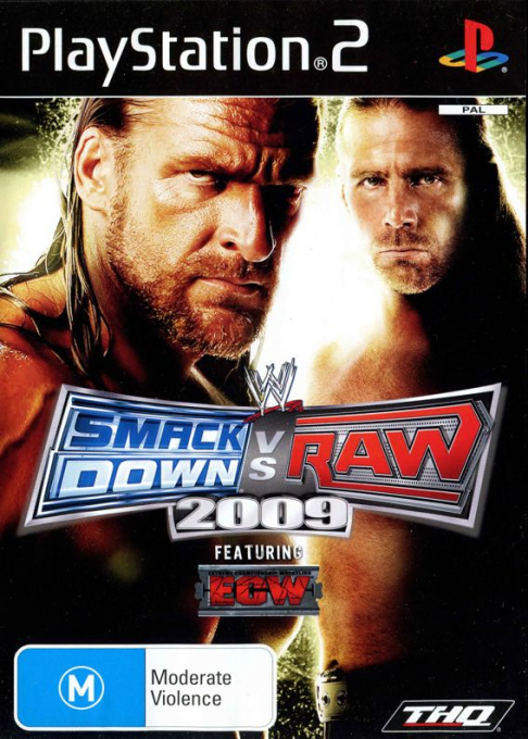 Jaquette de WWE SmackDown vs. Raw 2009