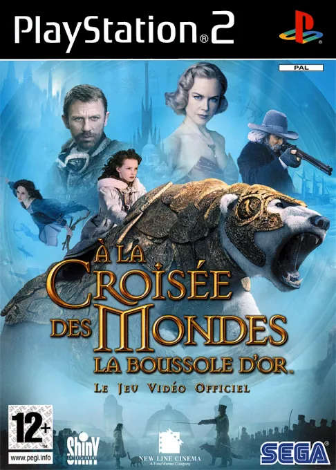 Jaquette de A la Croisée des Mondes : La Boussole d'Or