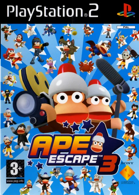 Jaquette de Ape Escape 3