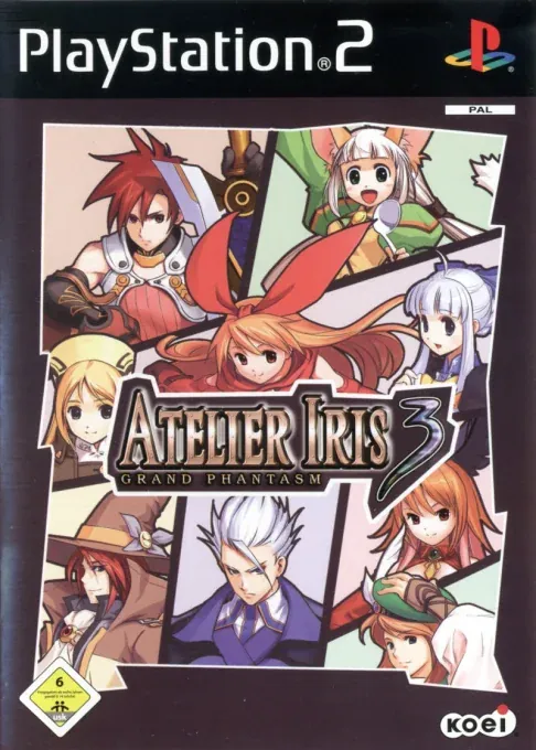 Jaquette de Atelier Iris 3 Grand Fantasm
