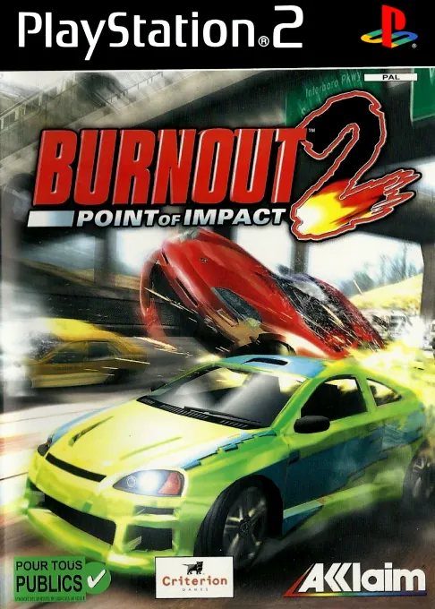 Jaquette de Burnout 2 : Point of Impact