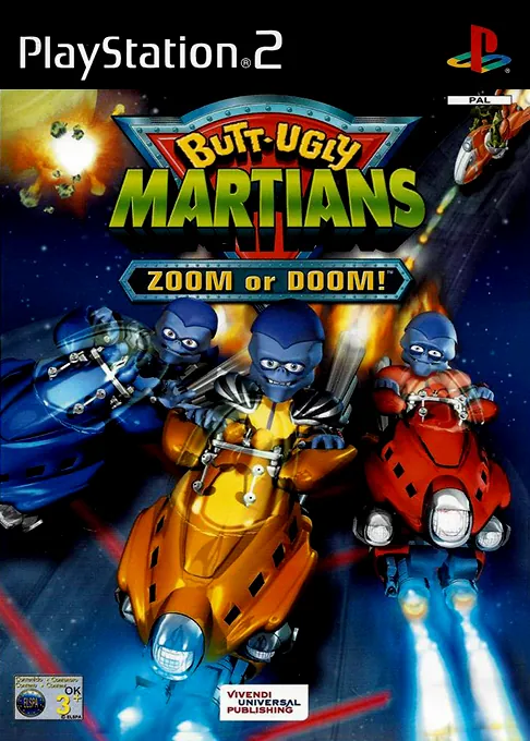 Jaquette de Butt-Ugly Martians : Zoom or Doom!