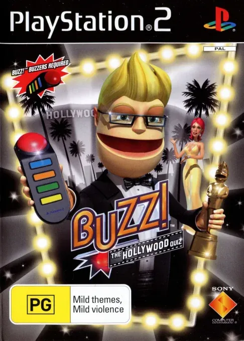 Jaquette de Buzz ! hollywood quizz