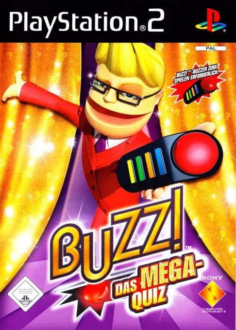 Jaquette de Buzz ! le mega quizz