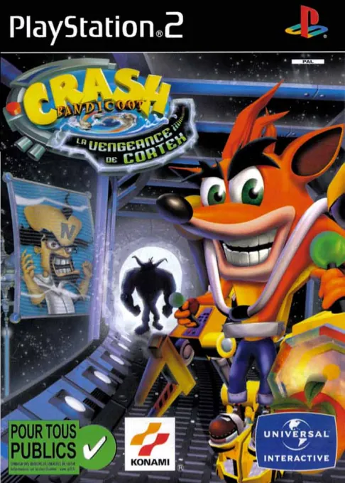 Jaquette de Crash Bandicoot : La Vengeance De Cortex
