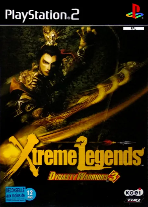 Jaquette de Dynasty Warriors 3 : Xtreme Legends