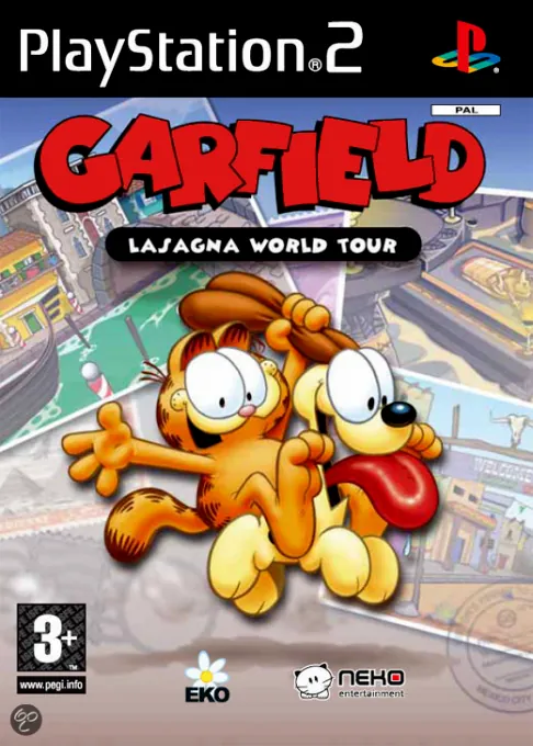 Jaquette de Garfield : Lasagna World Tour