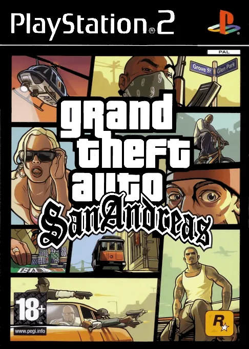 Jaquette de Grand Theft Auto : San Andreas