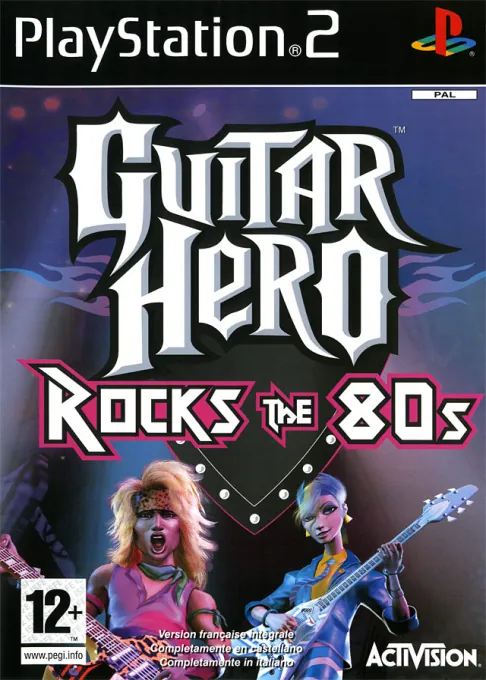 Jaquette de Guitar Hero : Rocks the 80s