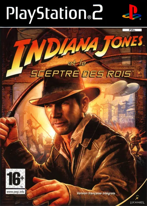 Jaquette de Indiana Jones Et Le Sceptre Des Rois