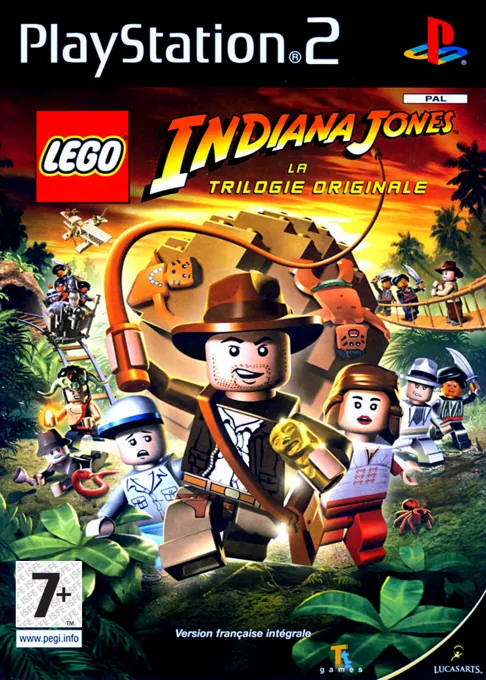 Jaquette de LEGO Indiana Jones : La Trilogie Originale