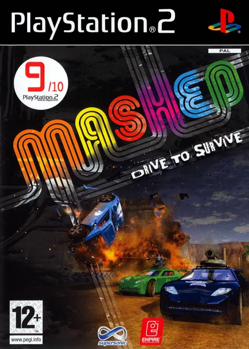 Jaquette de Mashed : Drive to Survive