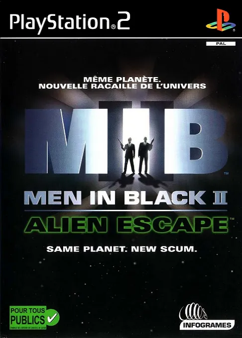 Jaquette de Men in Black II : Alien Escape