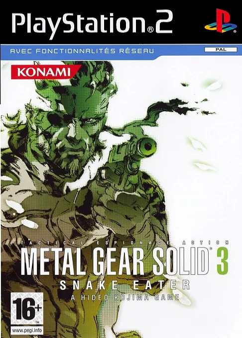Jaquette de Metal Gear Solid 3 : Snake Eater