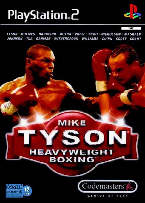 Jaquette de Mike Tyson Heavyweight Boxing