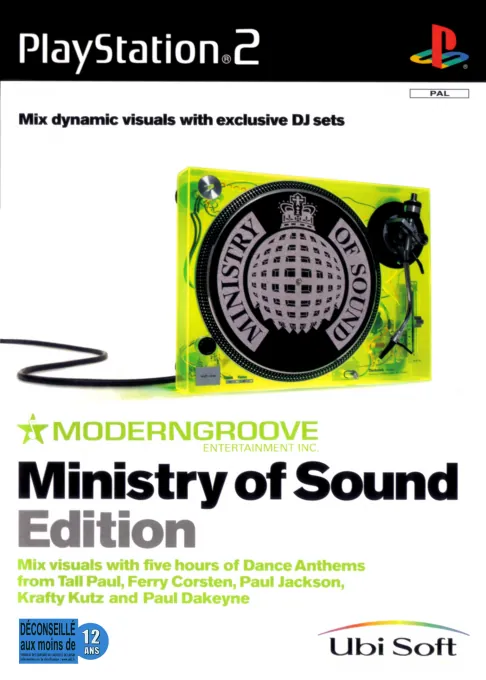 Jaquette de Moderngroove : Ministry of Sound Edition