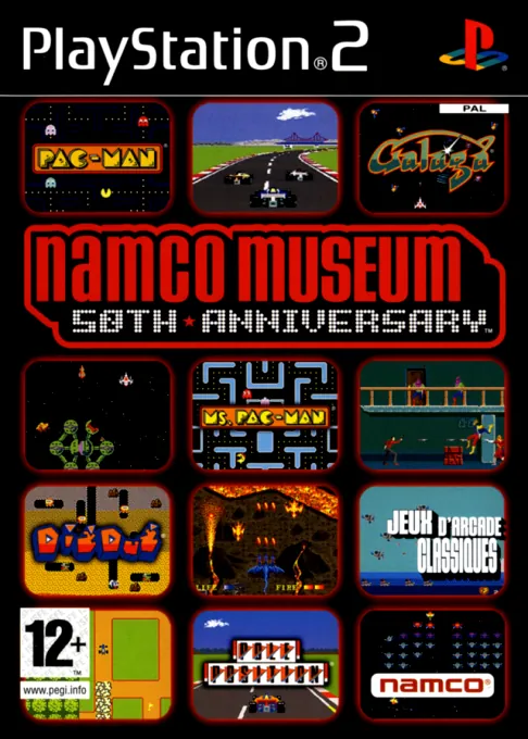 Jaquette de Namco Museum 50th Anniversary