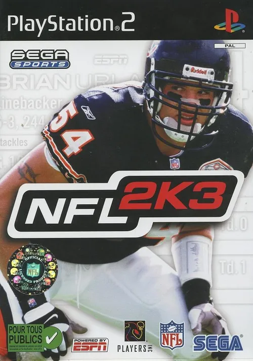 Jaquette de NFL 2K3
