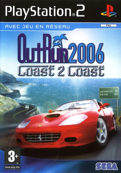 Jaquette de OutRun 2006 : Coast 2 Coast