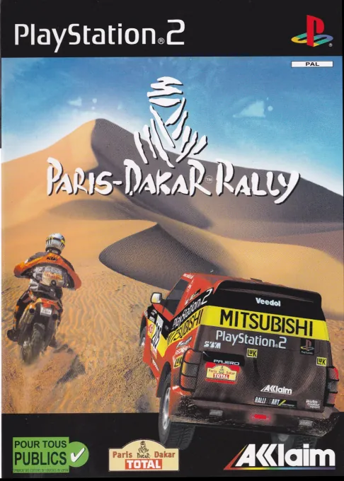Jaquette de Paris-Dakar Rally
