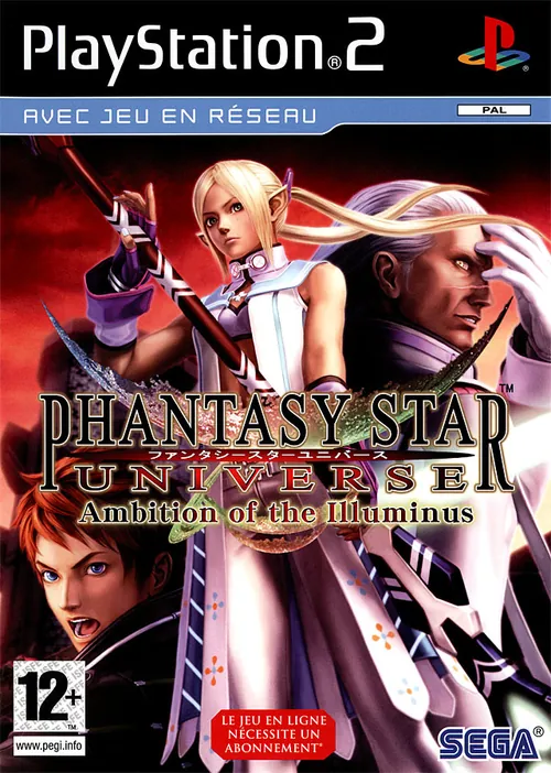 Jaquette de Phantasy Star Universe : Ambition of the Illuminus