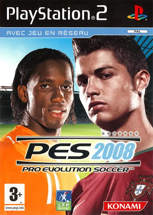 Jaquette de PES 2008 : Pro Evolution Soccer