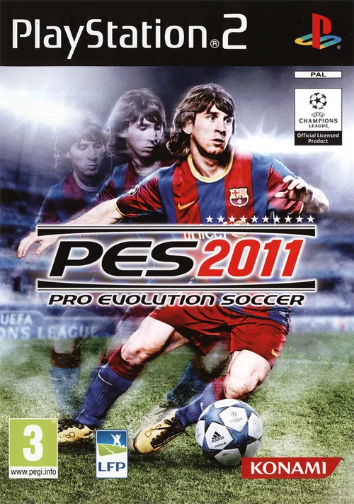 Jaquette de PES 2011 : Pro Evolution Soccer